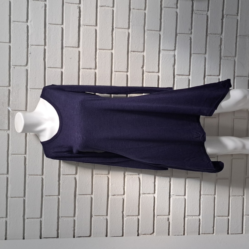 J. TOMSON DOUBL JU Navy Sharkbite Dress. Size Medium NWT